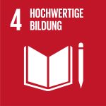 Icon SDG 4: Hochwertige Bildung