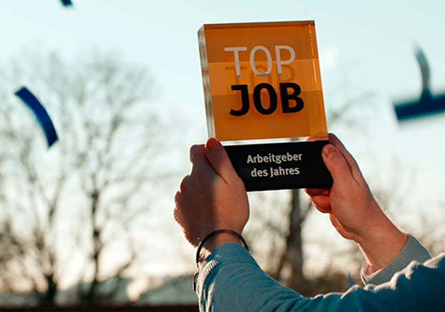 TOP JOB Pokal Arbeitgeber des Jahres